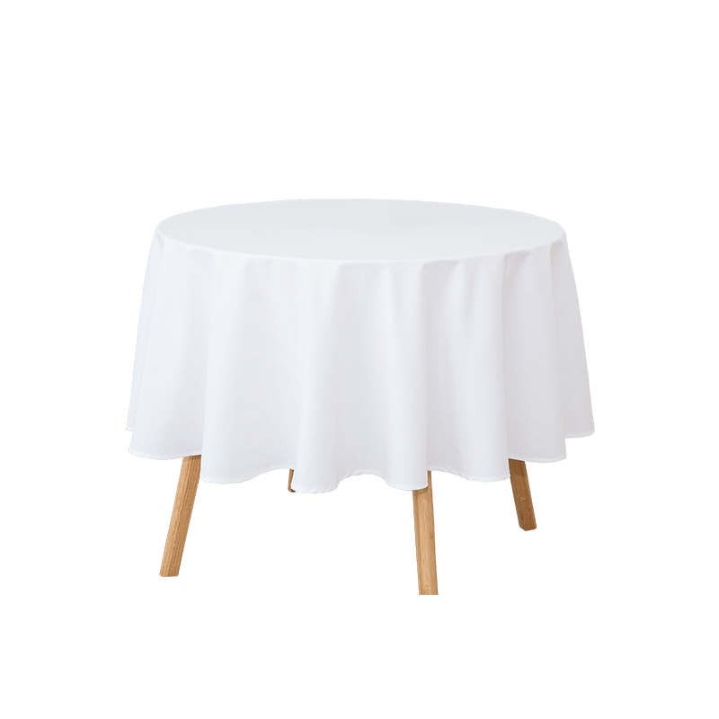 Round 217gsm Polyester Yarn Couleur de couleur Banquet de banquet de mariage