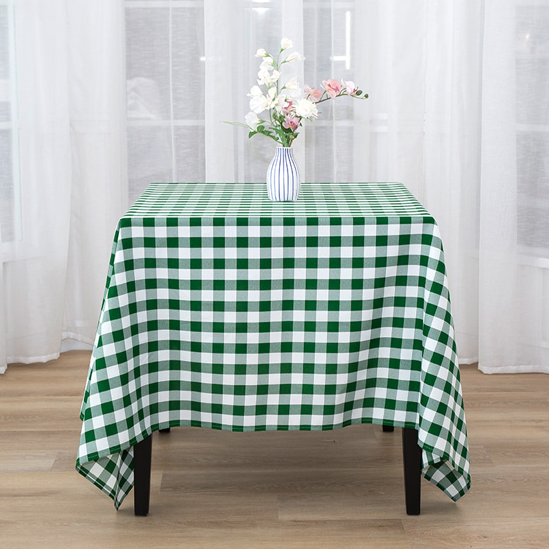70x70 '' PIRNNIC PARTI RECTANGE PLaid Plaid Takecloths