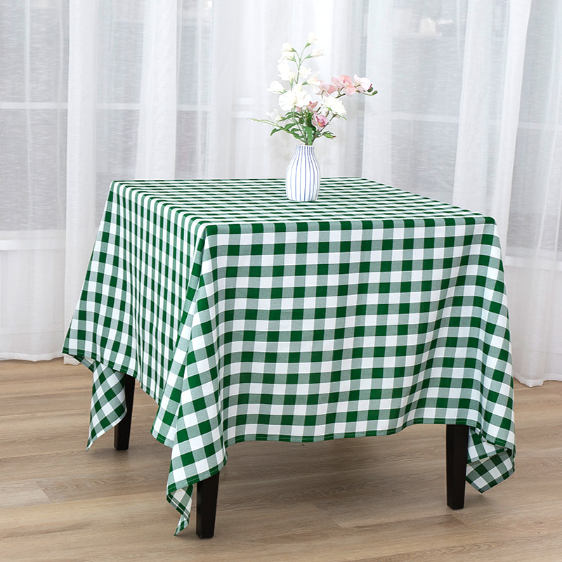 70x70 '' PIRNNIC PARTI RECTANGE PLaid Plaid Takecloths