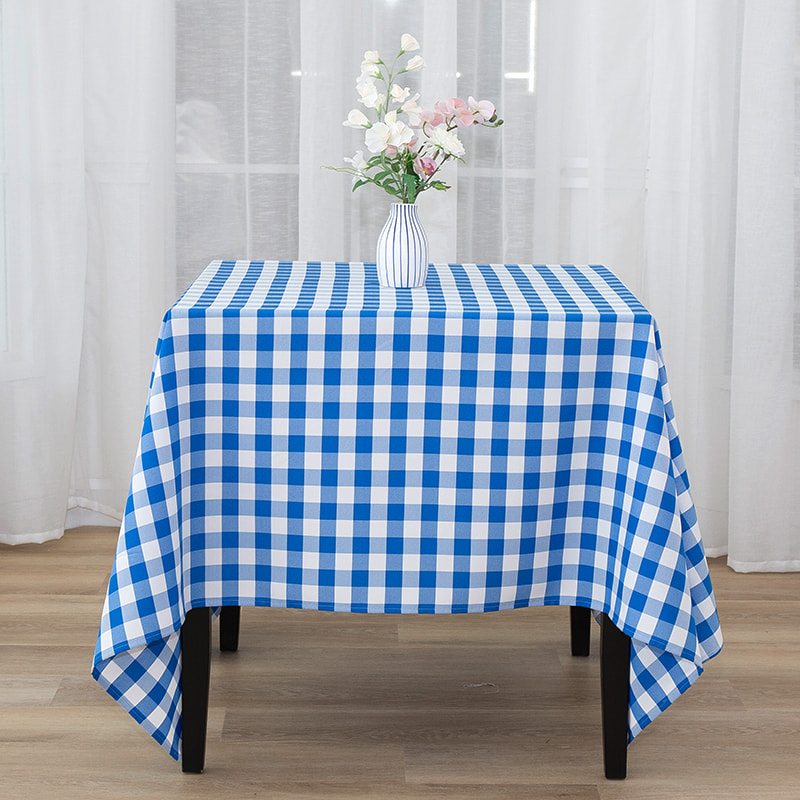 70x70 '' PIRNNIC PARTI RECTANGE PLaid Plaid Takecloths