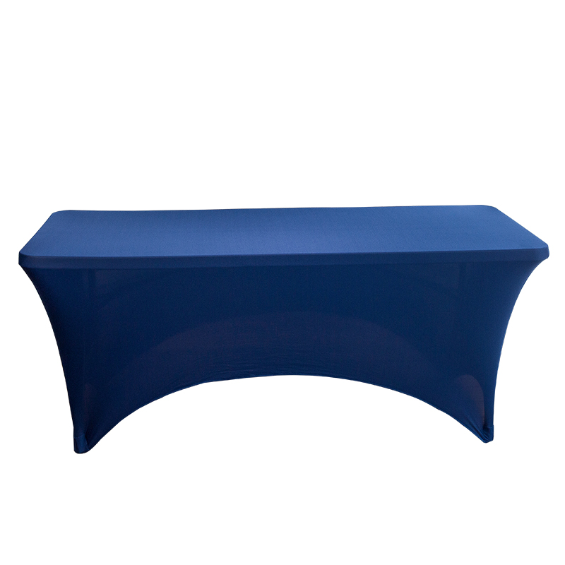 Couleur de table élastique non ouverte de couleur unie à deux côtés