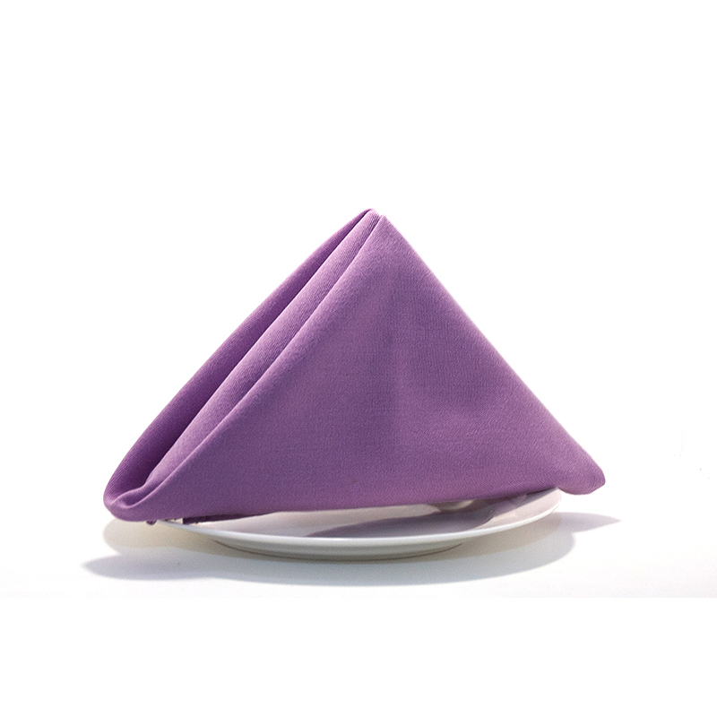Serviette de couleur ordinaire 20x20 ''