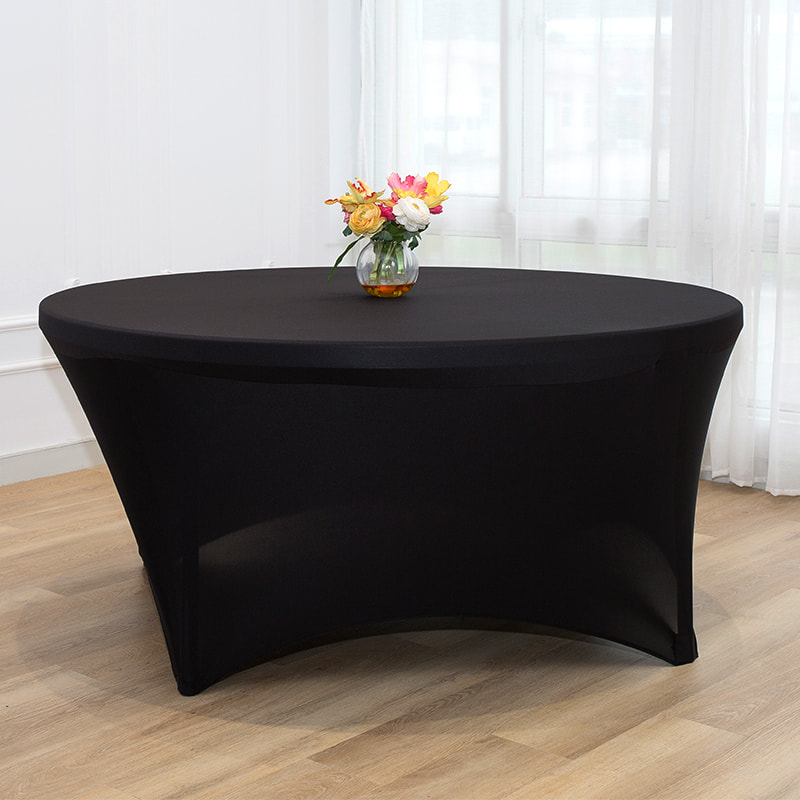 Couvercle de table ronde à 5 pieds