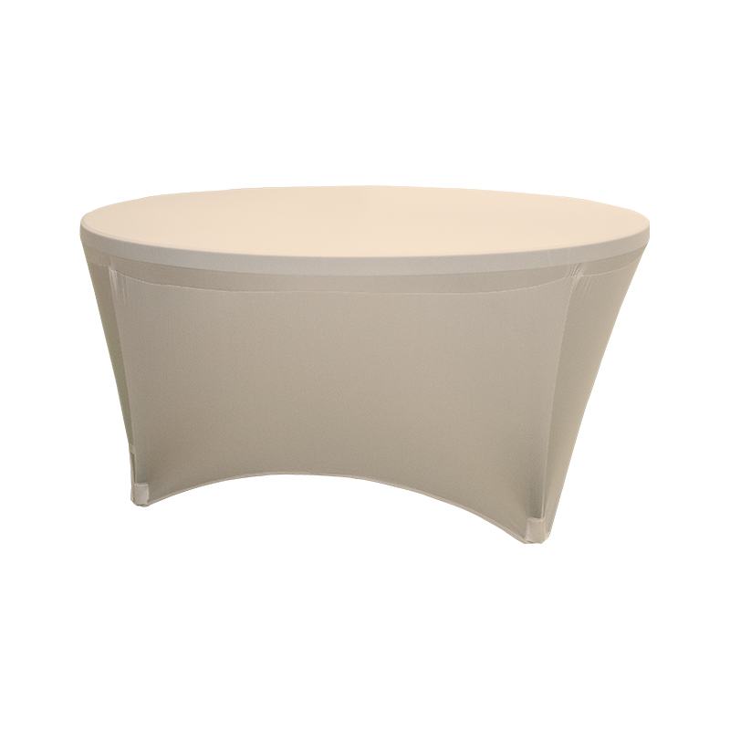 Couvercle de table ronde à 5 pieds