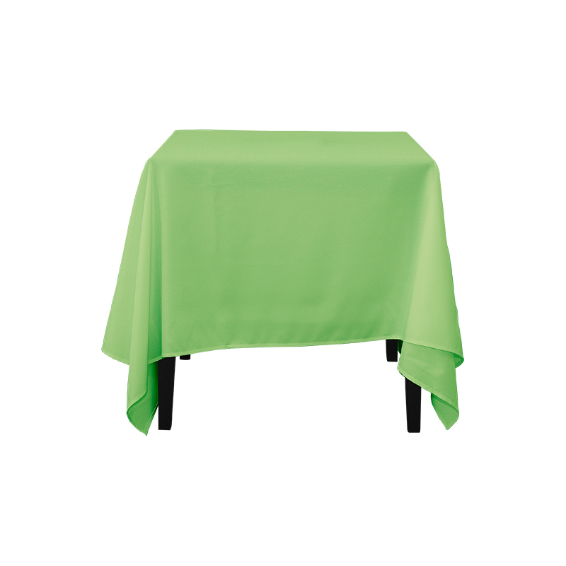 Nappeurs de banquet de mariage de couleur solide en polyester carré